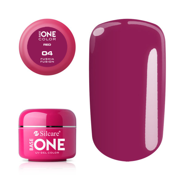 Gel UV Color Base One 5g Red Fushia Fusion 04