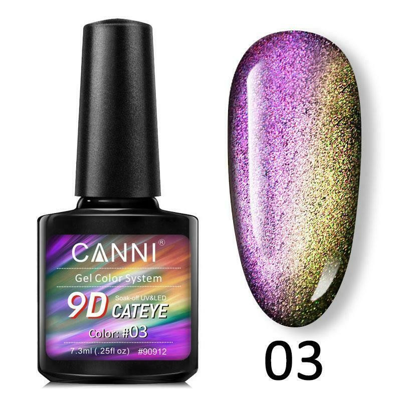 Oja Semipermanenta CANNI 9D Cat Eyes 7.3ml cod 03 baseone.ro imagine noua 2022