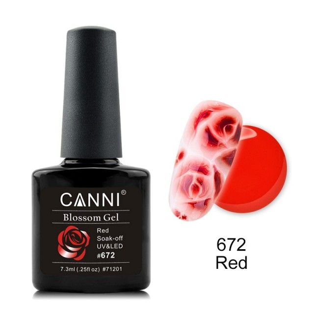 Oja Semipermanenta CANNI Blassom 672 Red