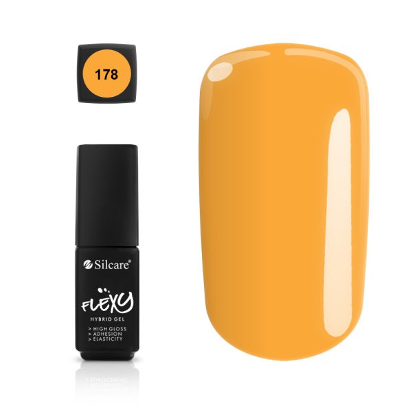 Oja semipermanenta flexy hybrid gel silcare 4.5g 178