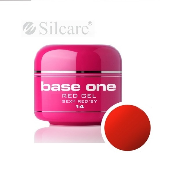 Gel UV Color Base One 5g Red-Sexy Red\'sy 14