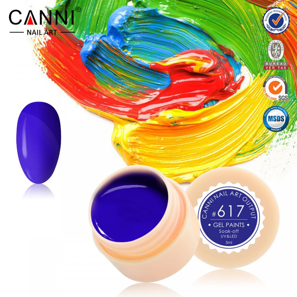 Gel color CANNI 5ml 617 la Pret Mic baseone.ro