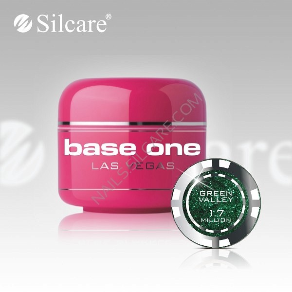 Gel uv Color Base One Silcare Las Vegas Green Valley 17 - 1 | YEO