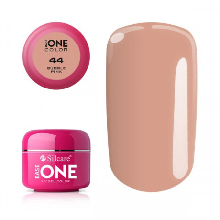 Gel uv Color Base One Silcare Clasic Bubble Pink 44