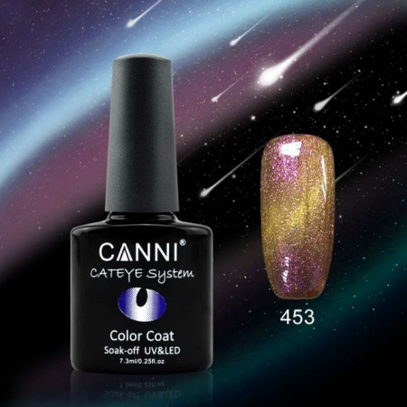 Oja Semipermanenta CANNI CAMELEON-CAT EYES 7,3ml-453