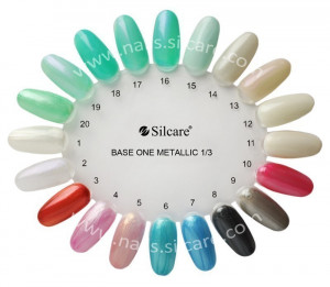 Gel UV Color Base One 5g Metalic Dark Silver 08