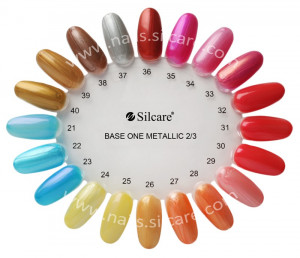 Gel UV Color Base One 5g Metalic Snow 01