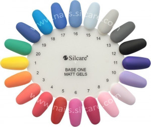 Gel uv Color Base One Silcare Matt Cito Mojito 20