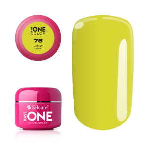 Gel uv Color Base One Silcare Clasic Light Lime 76