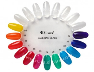 Gel uv Color Base One Silcare Glass Royal Yellow 01