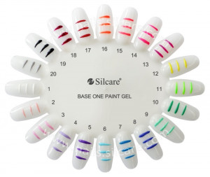 Gel UV Color Base One Silcare Paint Delicate Pink 02