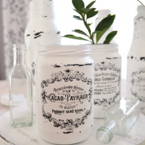 Vaze frantuzesti Shabby French Jars