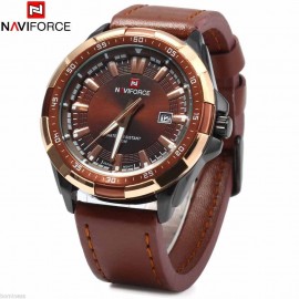 Ceas barbatesc Naviforce, NF9056M, Speed Master - Brown