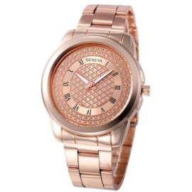 Ceas Geneva Shinning Crystals - rose golden