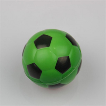 Jucarie Squishy ieftina, model minge de fotbal, verde