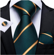 Set cravata + batista + butoni - matase 100% - model 253