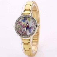 Ceas dama Golden Butterfly, fin si elegant - mov