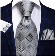 Set cravata + batista + butoni - matase 100% - model 224
