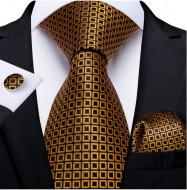 Set cravata + batista + butoni - matase 100% - model 236