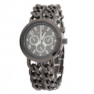 Ceas dama Geneva - Chain Style (Black)