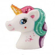 Squishy unicorn, parfumata, calut unicorn, multicolor, model 2