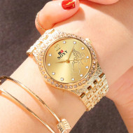 ceas de dama elegant auriu