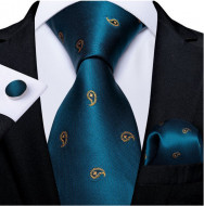 Set cravata + batista + butoni - matase 100% - model 249