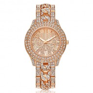 Ceas dama Luxury Full Crystals - Rose Golden