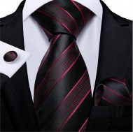 Set cravata + batista + butoni - matase 100% - model 250