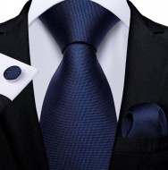 Set cravata + batista + butoni - matase 100% - model 243