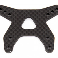 B6.1 Front Shock Tower, gull-wing, graphite 91768