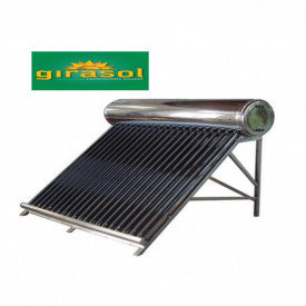 Calentador Solar GIRASOL de 15 Tubos para 5 personas (Baja Presión)