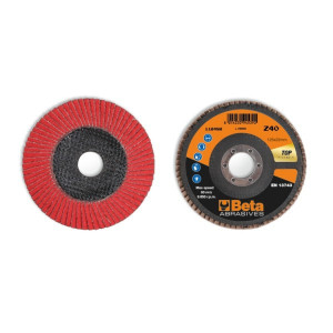 Disc lamelar abraziv, ceramic, spate fibra de sticla, Ø125mm TOP LINE 11248B