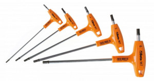 Set imbusuri tip T cu maner, 5 piese 96T/S5P
