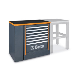 Banc de lucru modular 1m, cu modul fix C55B/1