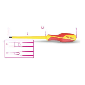 Surubelnita dreapta izolata 1000V 1274MQ 5,5X125