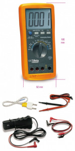 Multimetru digital si tahometru profesional 1760DGT