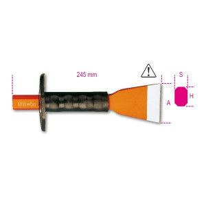 Dalta extra lata cu maner de protectie 1702N/PM 50