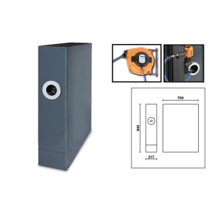 Picior universal pentru banc, cu rola furtun aer comprimat C55B/GAA