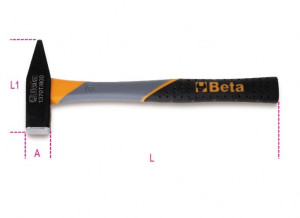 Ciocan 300g cu maner din fibra 1370T 300