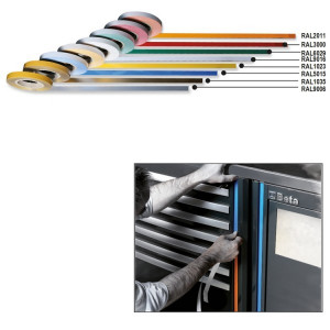Banda adeziva 25m, rosu C55STR-R/3000
