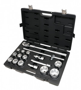 Trusa tubulare si accesorii cu actionare de 3/4" 928E/C17