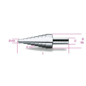 Freza in trepte, 4-12mm 425/2