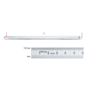 Rigla gradata, flexibila 1682 250