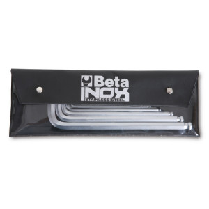 Set imbusuri cu bila, 9 piese INOX 96BPINOX/B9