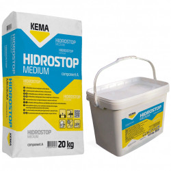 Hidroizolatie bicomponenta pt. protectia betonului Hidrostop Medium 28kg