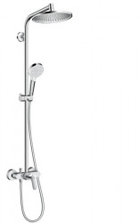 Coloana de dus Hansgrohe Crometta S240 cu baterie monocomanda