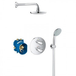 Sistem de dus cu termostat Grohe Grohtherm 1000 incastrat 7 in 1