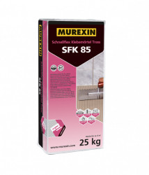 Adeziv flexibil rapid gri cu Trass SFK 85, Murexin, 25 kg
