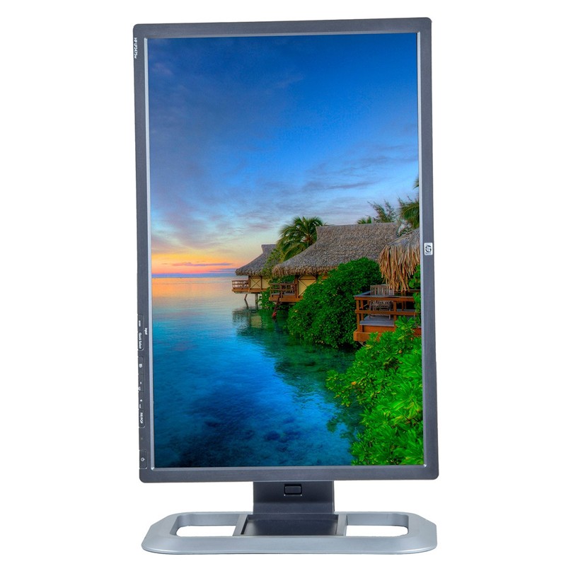 Monitor LCD HP 24" LP2475W IPS, Grad A, 1920x1200 Full HD, 5ms, Dual